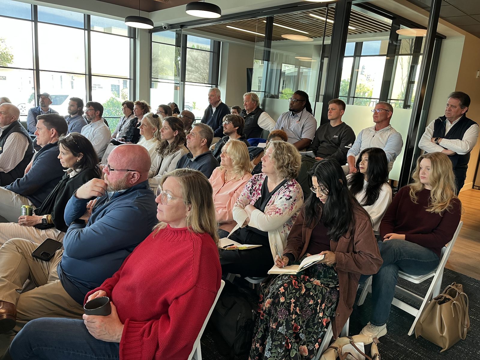 Community gathering at a Mission Increase Gulf Coast event