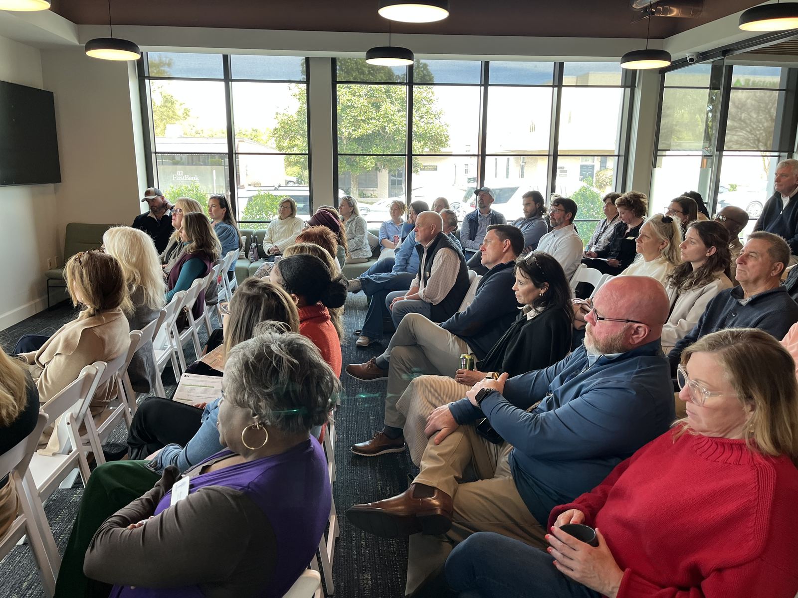 Community gathering at a Mission Increase Gulf Coast event